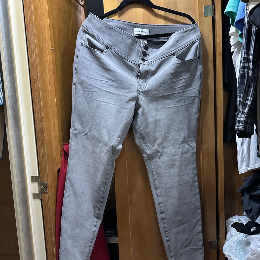 Lane Bryant Charcoal Jeggings New without tags